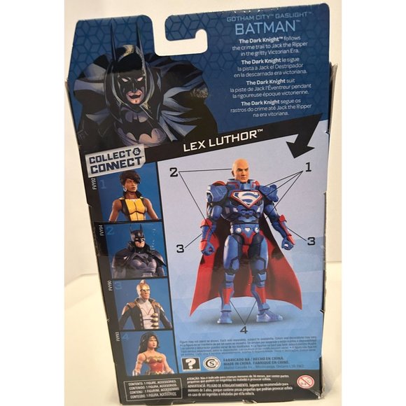 DC COMICS Multiverse GOTHAM CITY GASLIGHT BATMAN Figure NEW in‎ Sealed Box - Picture 2 of 3